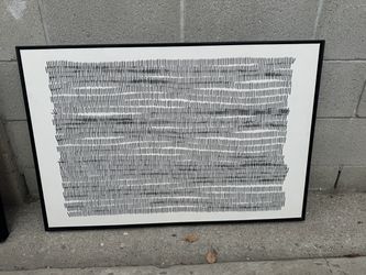 Canvas wall decor frame