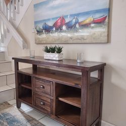 SOLID WOOD ENTRY TABLE CONSOLE DELIVERY AVAILABLE