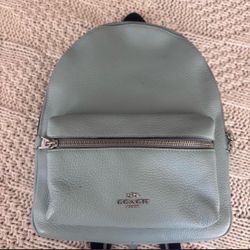 Coach Leather Mini Backpack