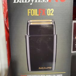 New BabylissPro Fx Double Foil Shaver Black
