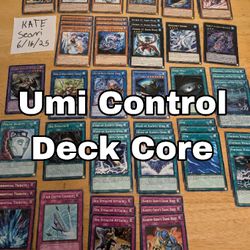 Yu-Gi-Oh Umi Control Deck Core 