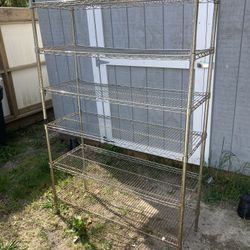 NSF-Certified 6 Tier Wire Shelving Unit - 47.5” x 18” x 70.5” - Perfect for Home, Garage, or Kitchen