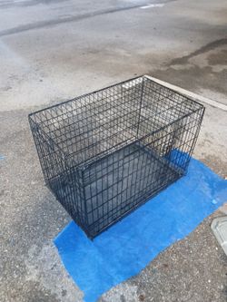 Large Foldable Wire Steel Dog Cage
