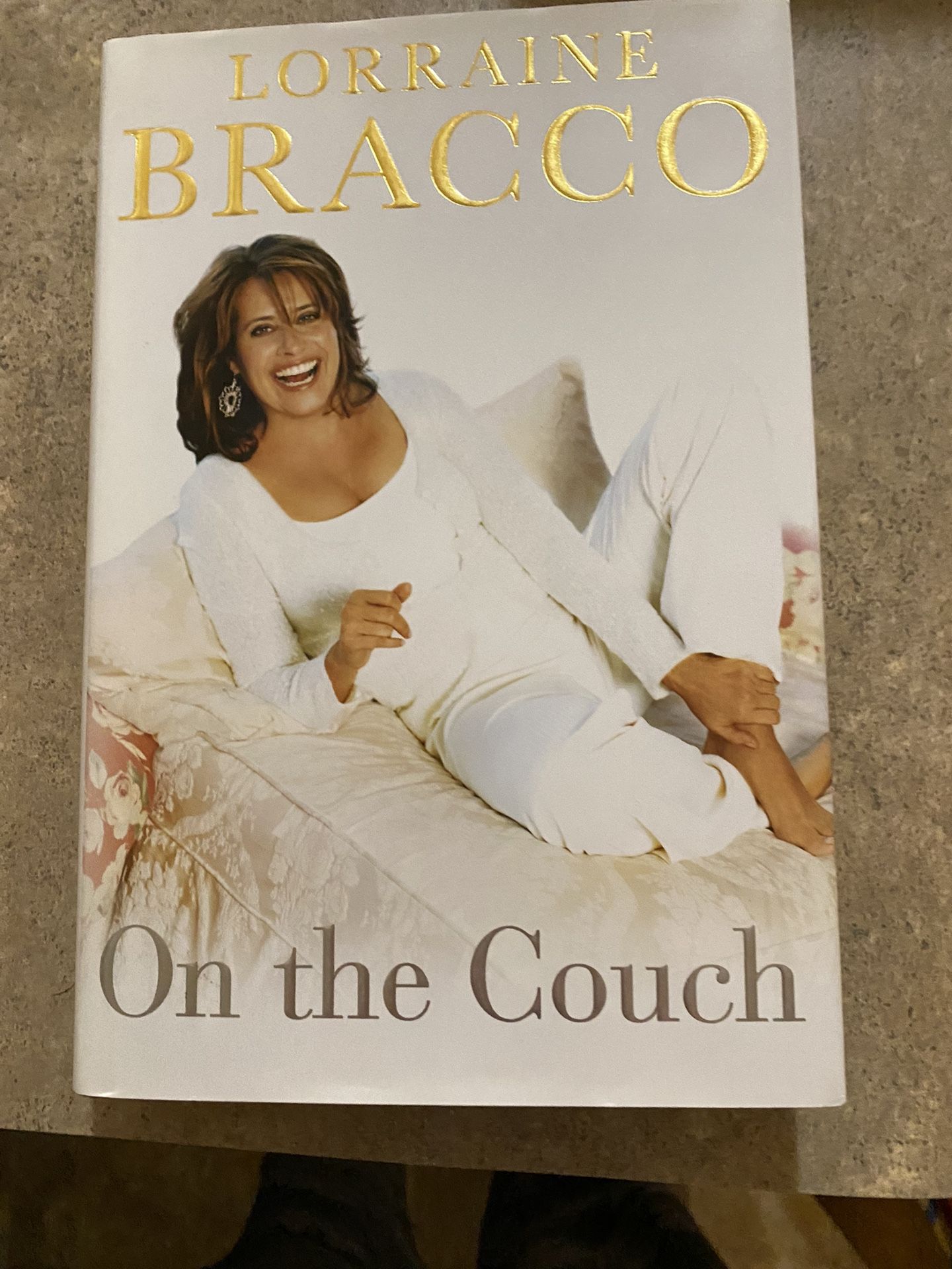 Lorraine Bracco On The Couch