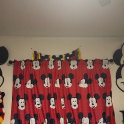 Mickey Mouse Curtains 