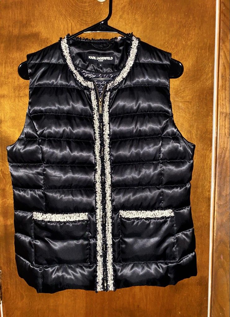 Karl Lagerfeld Women’s Vest Size Medium $25