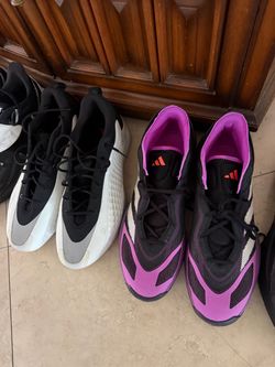 8pairs of sizes16, 17 and 18 of assorted Nike and Adidas