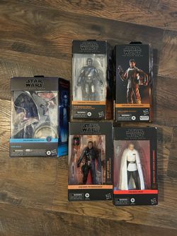 Star Wars Black Series Action Figures Lot of 5