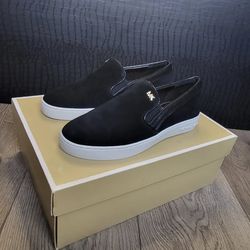 Michael Kors Suede Slip On Shoes
