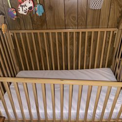 Crib And Mattress 