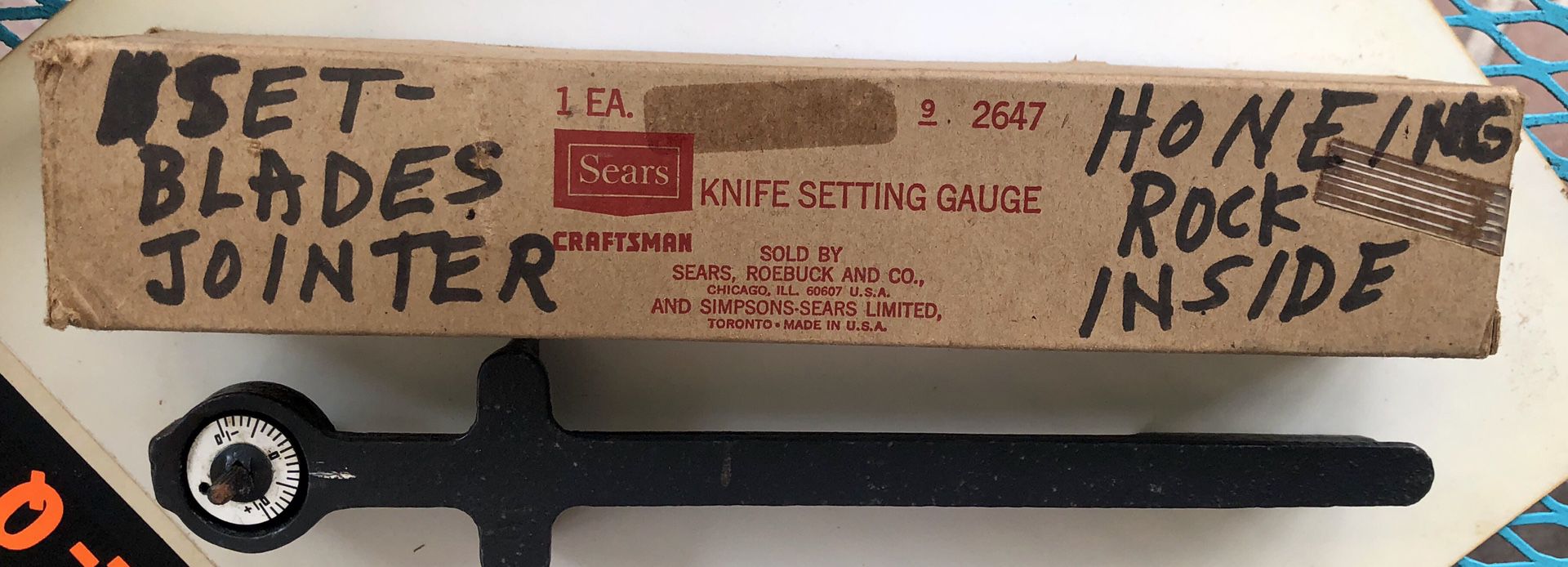 Basic Knife Set Gauge