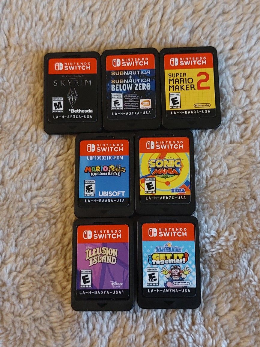 Nintendo Switch Loose Games