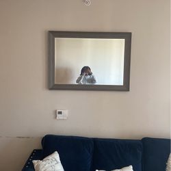 Two Mirrors And Glass Table For Sell!