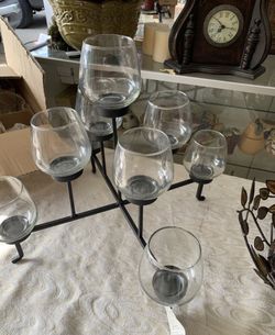 Home interiors candleholder with cups