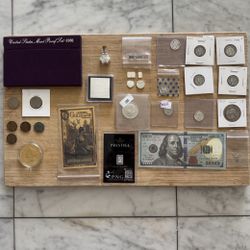 1.371 oz Silver Lot + Coins & Collectibles