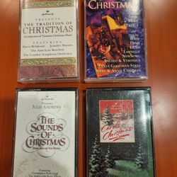 Christmas Music Cassette Tapes