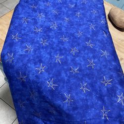 5 Yards New Christmas Holiday Stars Cotton Designer Fabric 