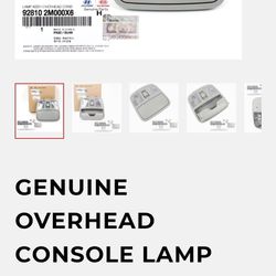 Hyundai Genuine Overhead Console Lamp for 2010-2016 Hyundai Genesis Coupe 