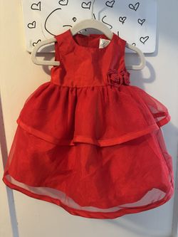 Red Fancy Dress 6 Months 