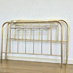 Antique Gold Metal Bed Frame Full Or Queen Size 