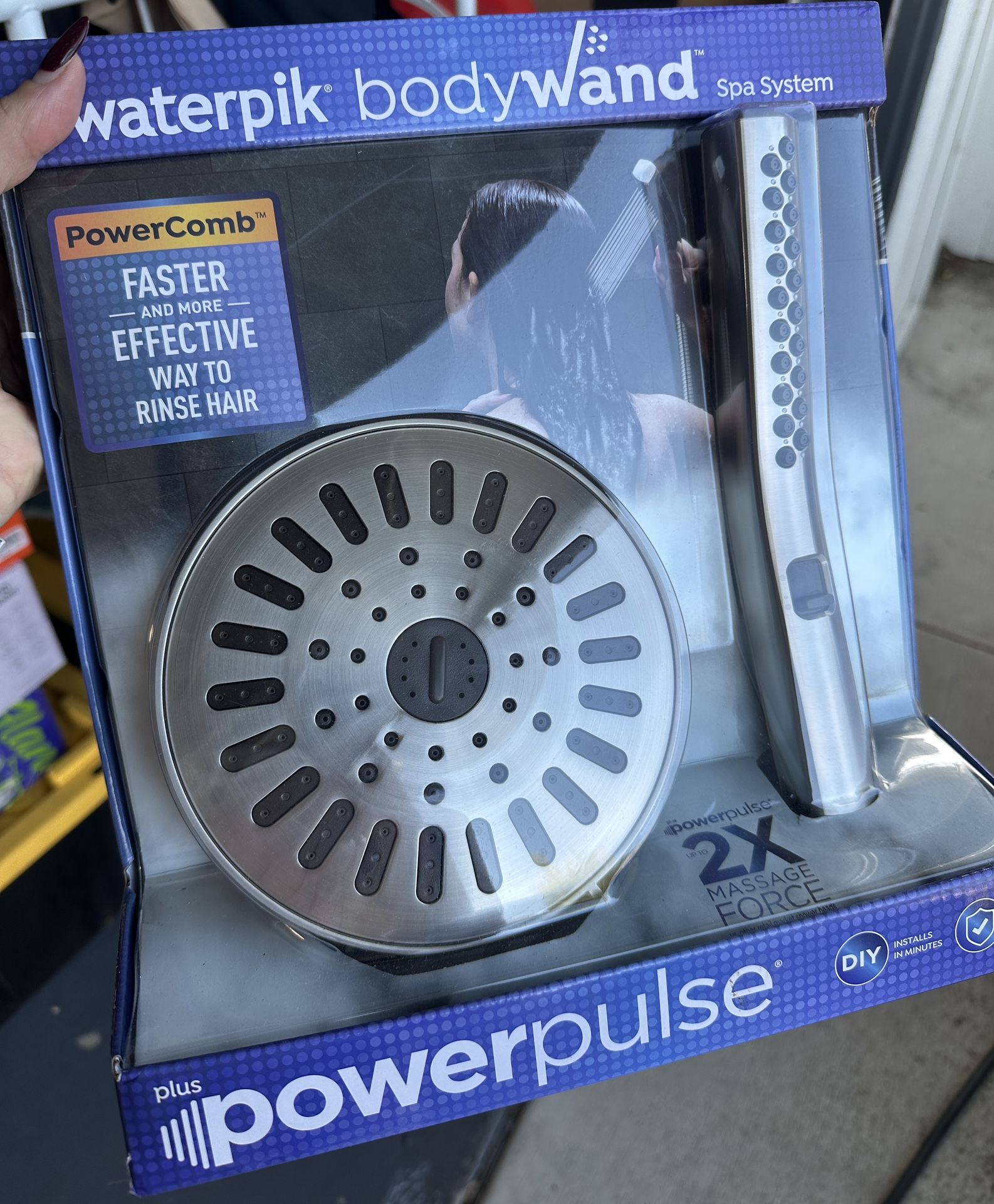 SHOWER HEAD WATERPIK BODY WAND