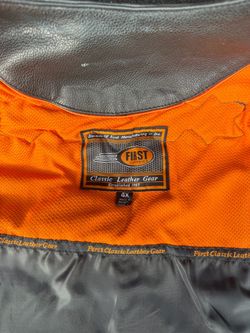First Classics Classic Leather Gear Jacket 4X