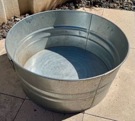 Steel Round Tub