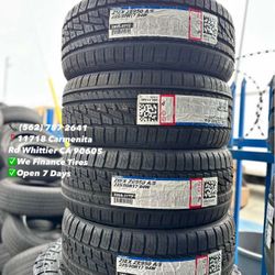 225/50R17 Falken Set of Tires Installed and Balanced Set de Llantas Nuevas Instaladas y Balanceadas