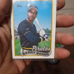 BARRY BONDS (ROOKIE) BASEBALL CARD 