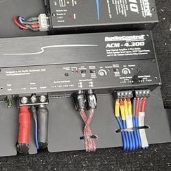 AudioControl ACM-4.300 ACM Series compact 4-channel car amplifier 