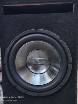 10"Infinity subwoofer with SPL amp