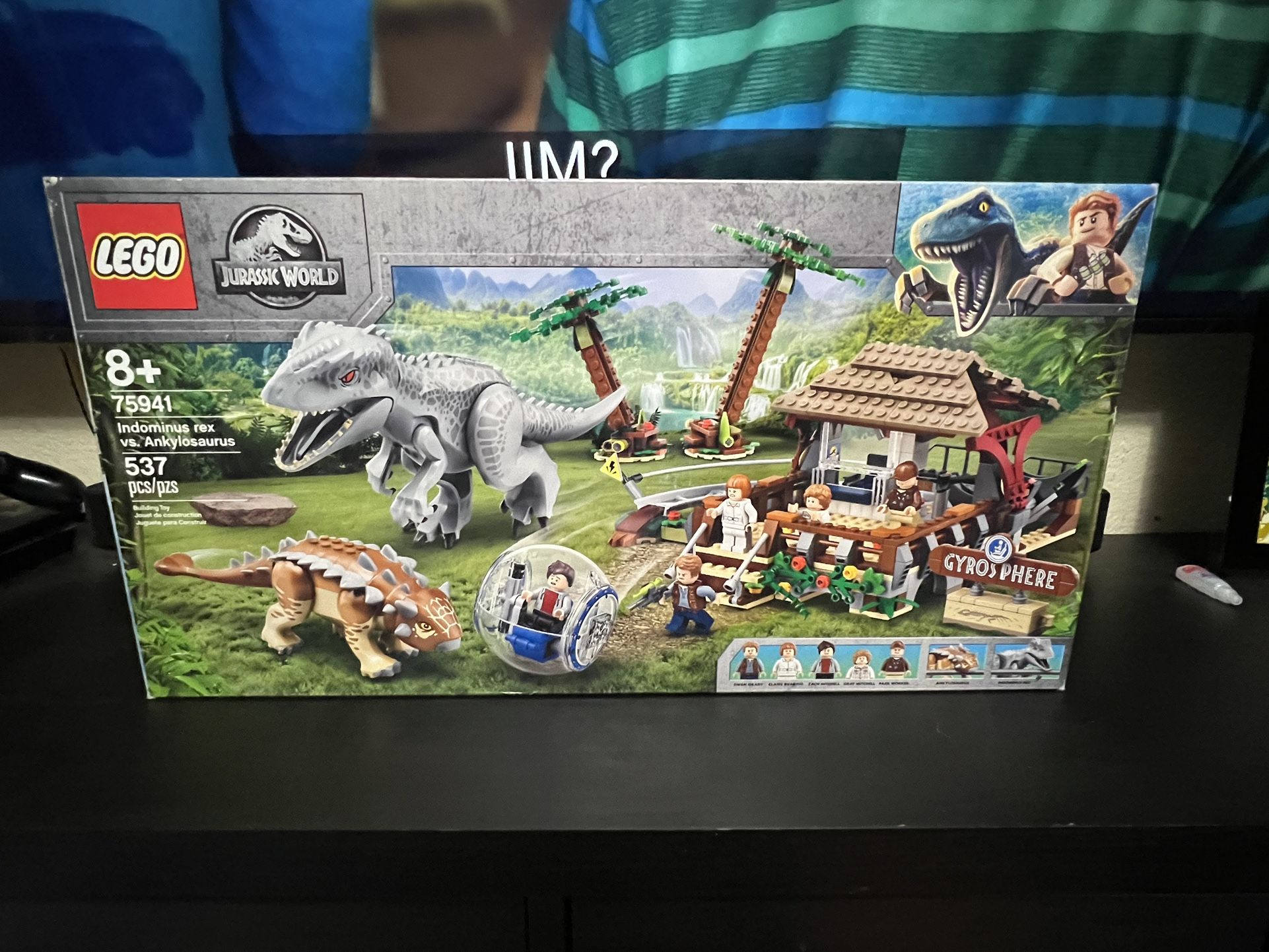 Lego Jurassic World Indominus Rex Vs Ankylosaurus Set #75941