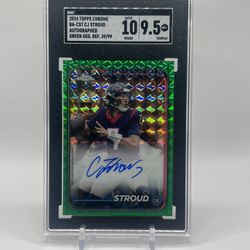 CJ STROUD TOPPS CHROME AUTO 39/99