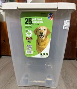 25lbs Pet Food Container