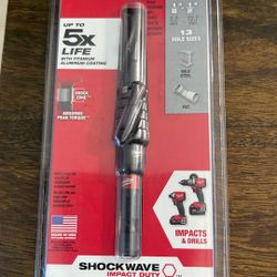 Milwaukee Impact Step Drill Bit Drill Bit . New 