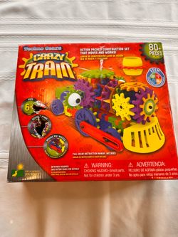 Techno Gears Crazy Train – STEM Construction Set