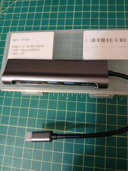 18 USB Hub adapters Type C