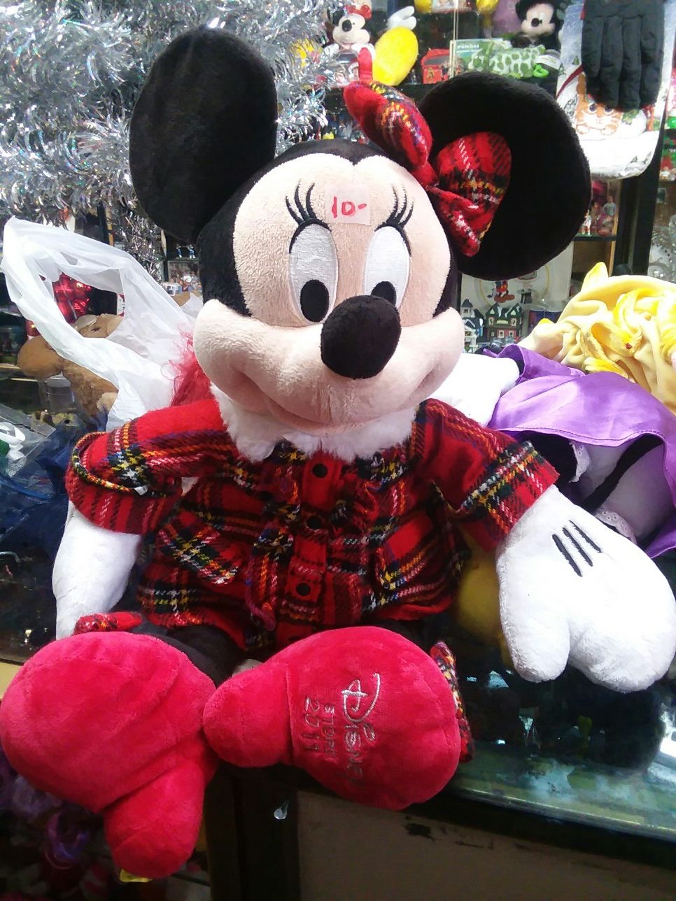 Christmas Minnie mouse