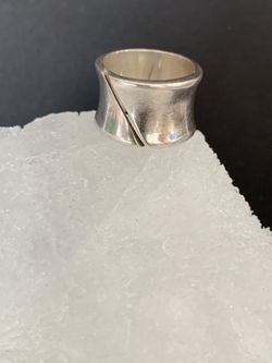 Silver 925 stamped ring size 6