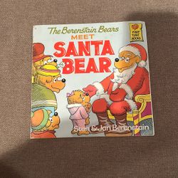 Children’s Book The Berenstain Bears Meet Santa Bear