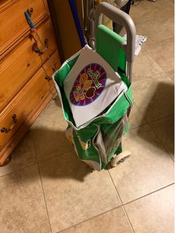 Girl Scout Cookie cart