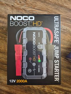 Noco boost heavy duty battery jumper