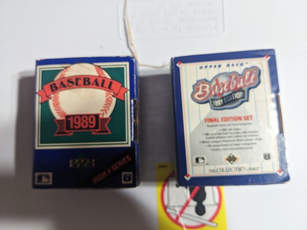 Baseball Card Sets