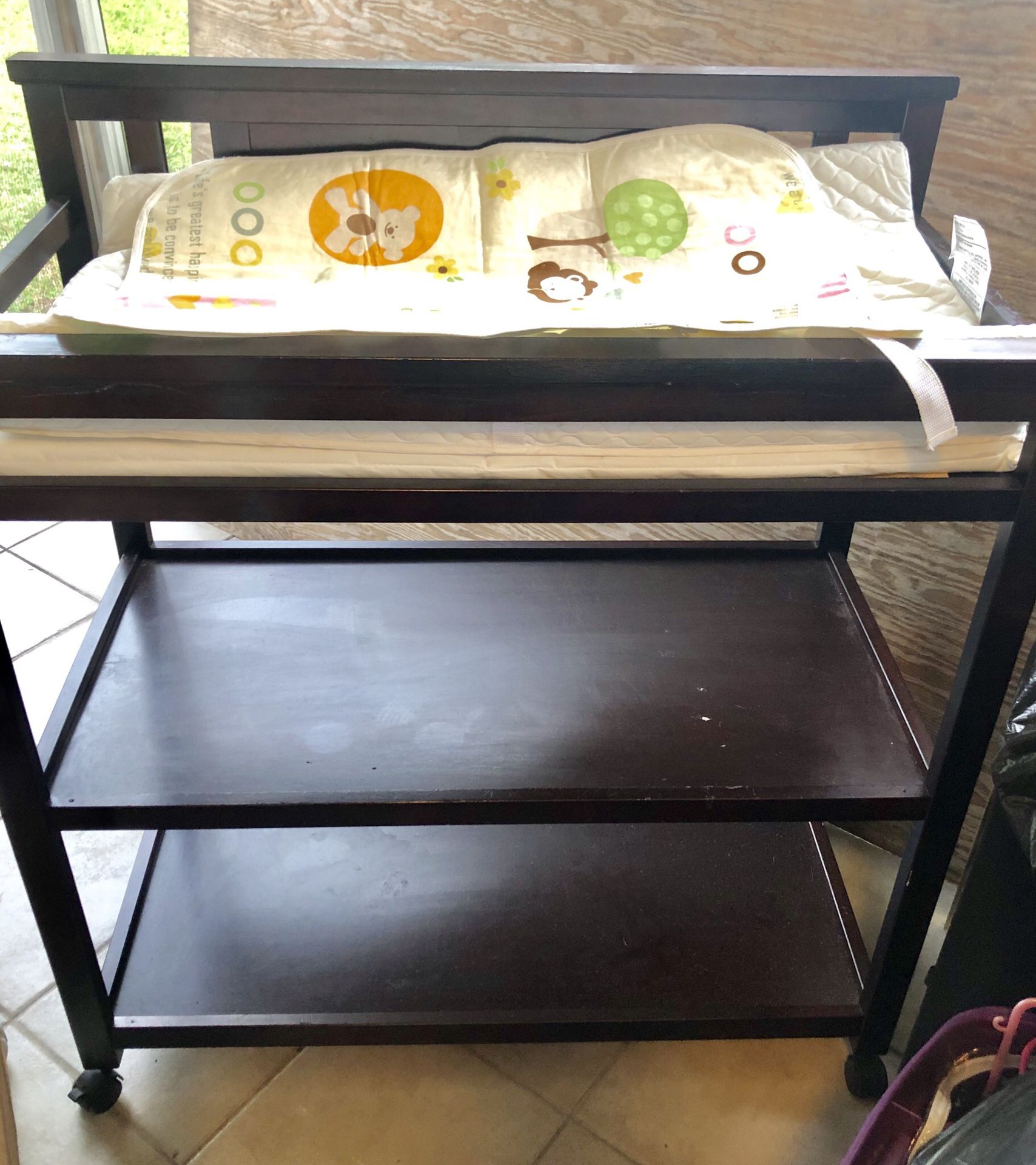 Baby Table Change and pad