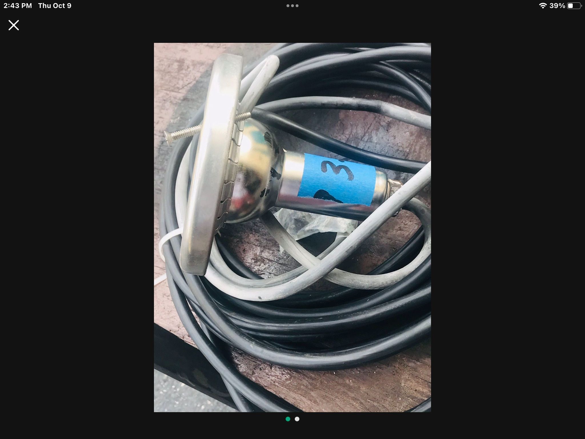 Spa Light 53 LF Wire