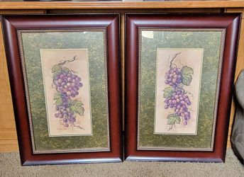 Two Barbara Mock Grape Cluster
Collection
Framed and Matted