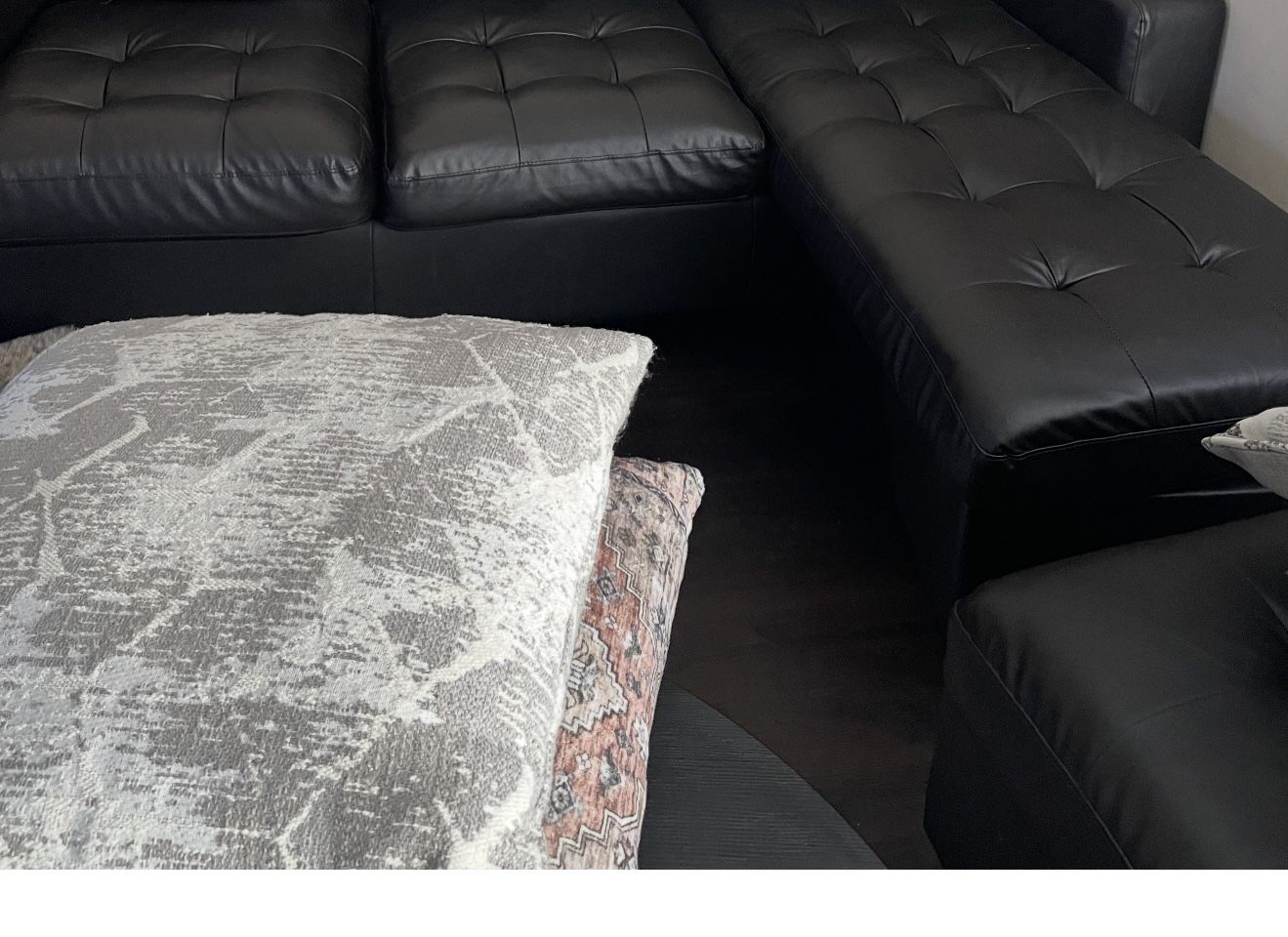 Leather Sectional