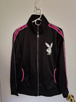 Playboy bunny Crystal Black Pink Jacket 