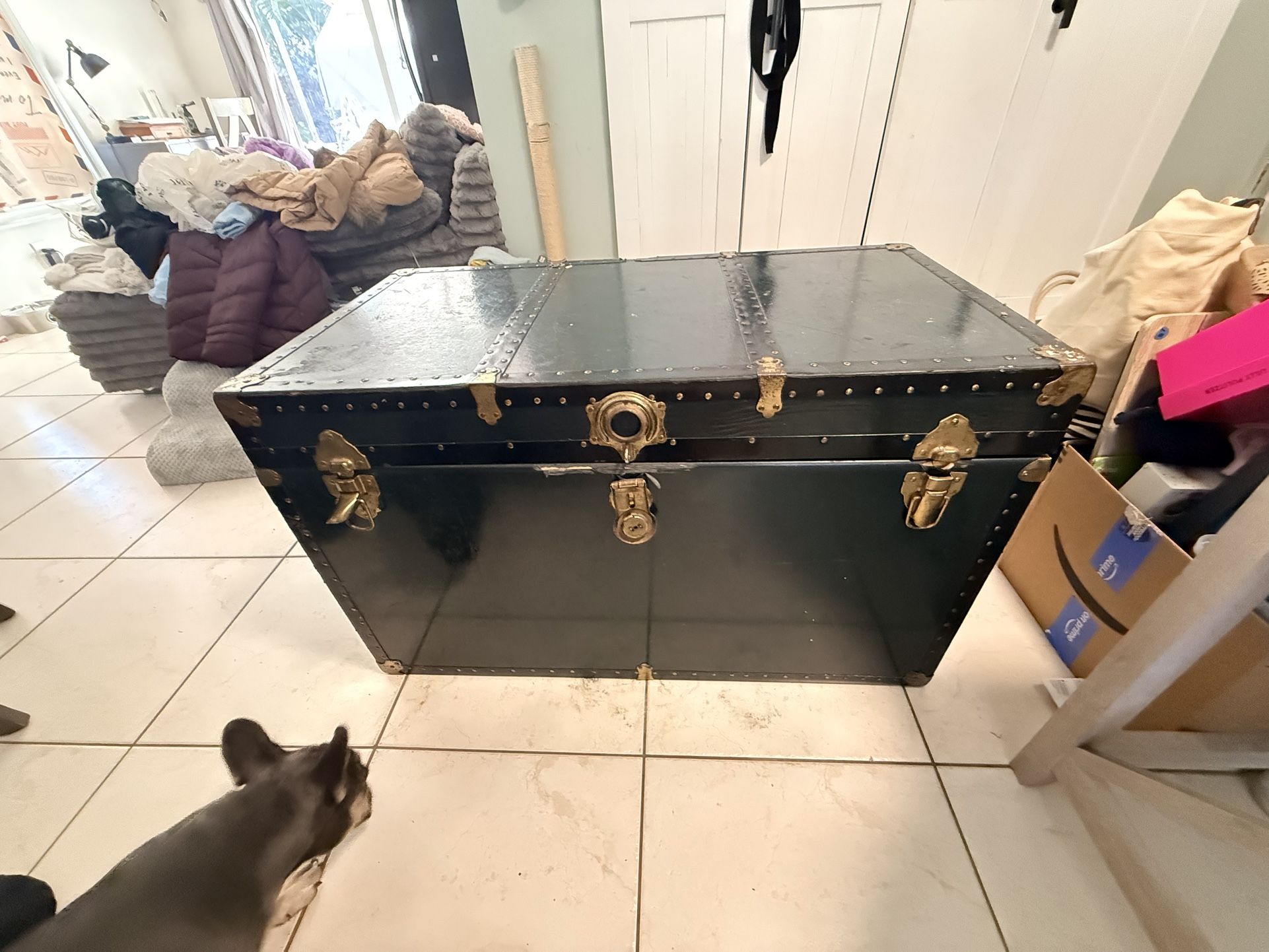 Vintage Steamer Trunk