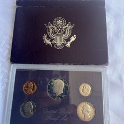 1985 S Proof Set U.S. Mint Original Government Packaging OGP Collectible